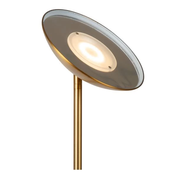 Lucide ZENITH - Lampadaire - Ø 25,4 cm - LED Dim. - 1x20W 3000K - Or Mat / Laiton - détail 2
